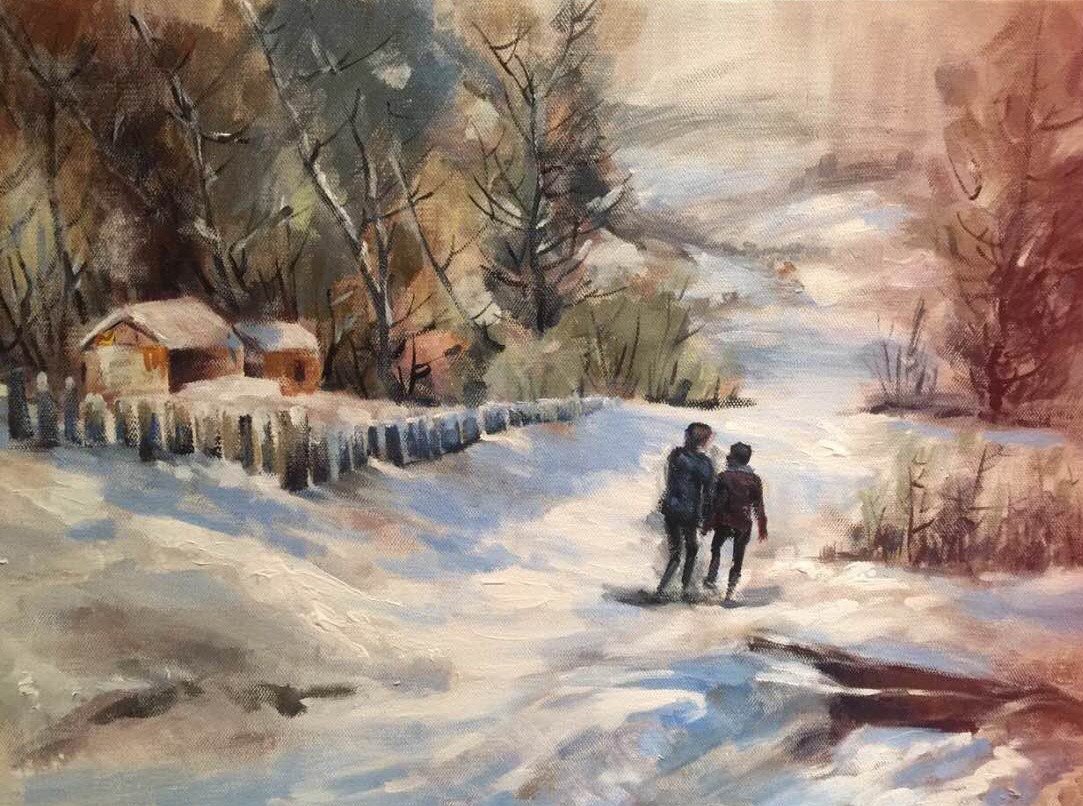 Landscape by Chang Lu,ShanGallery.com, Vancouver, Canada